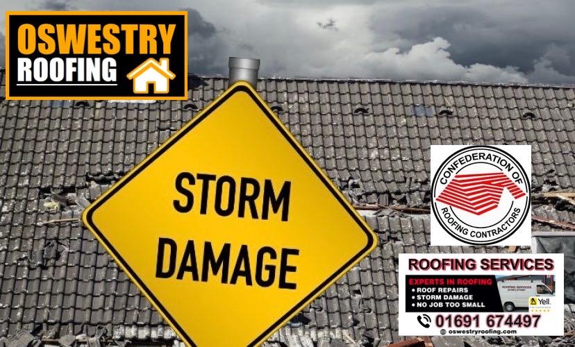 oswestry roofers who do insurance repairs